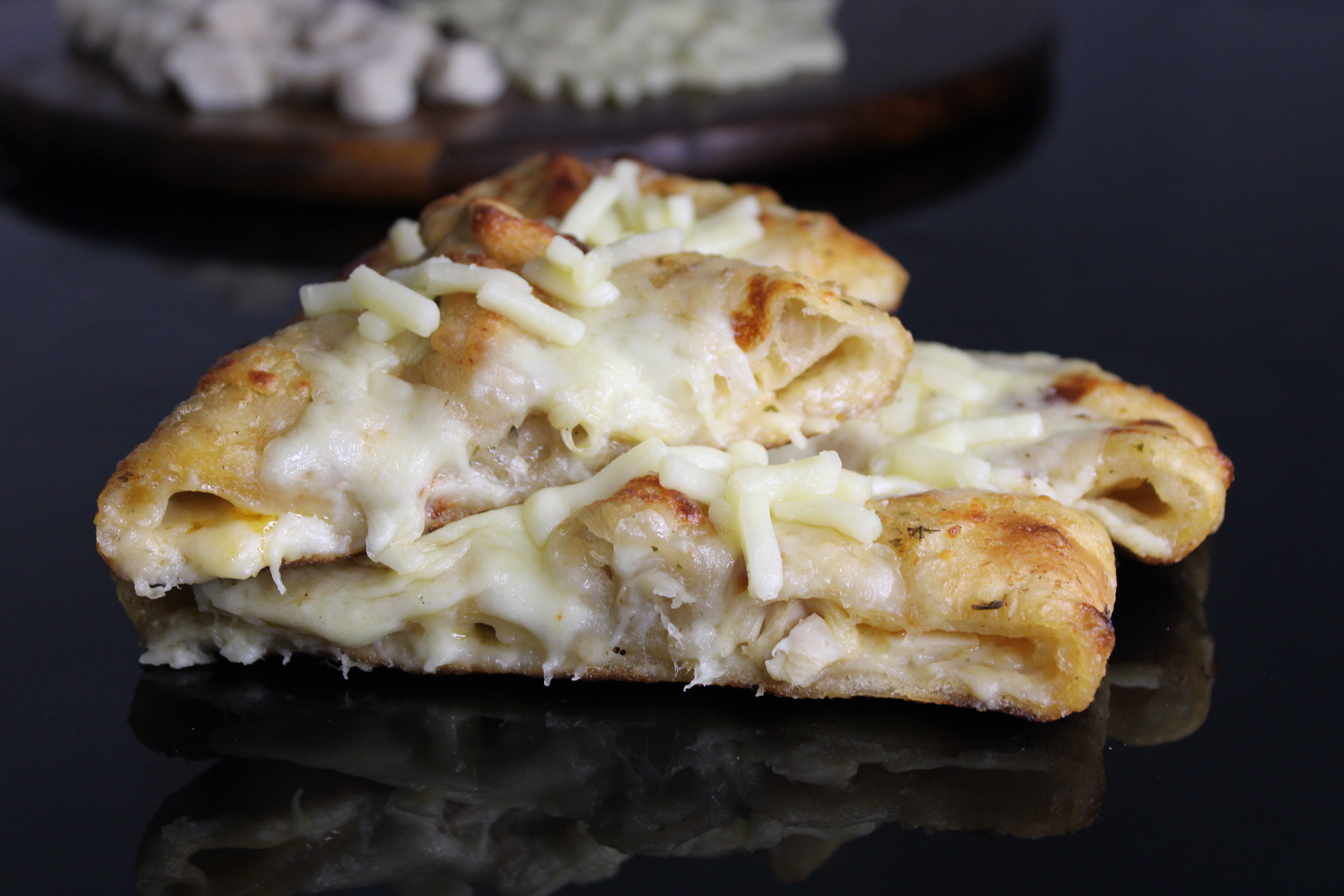 Stuffed Garlic Bread with Chicken