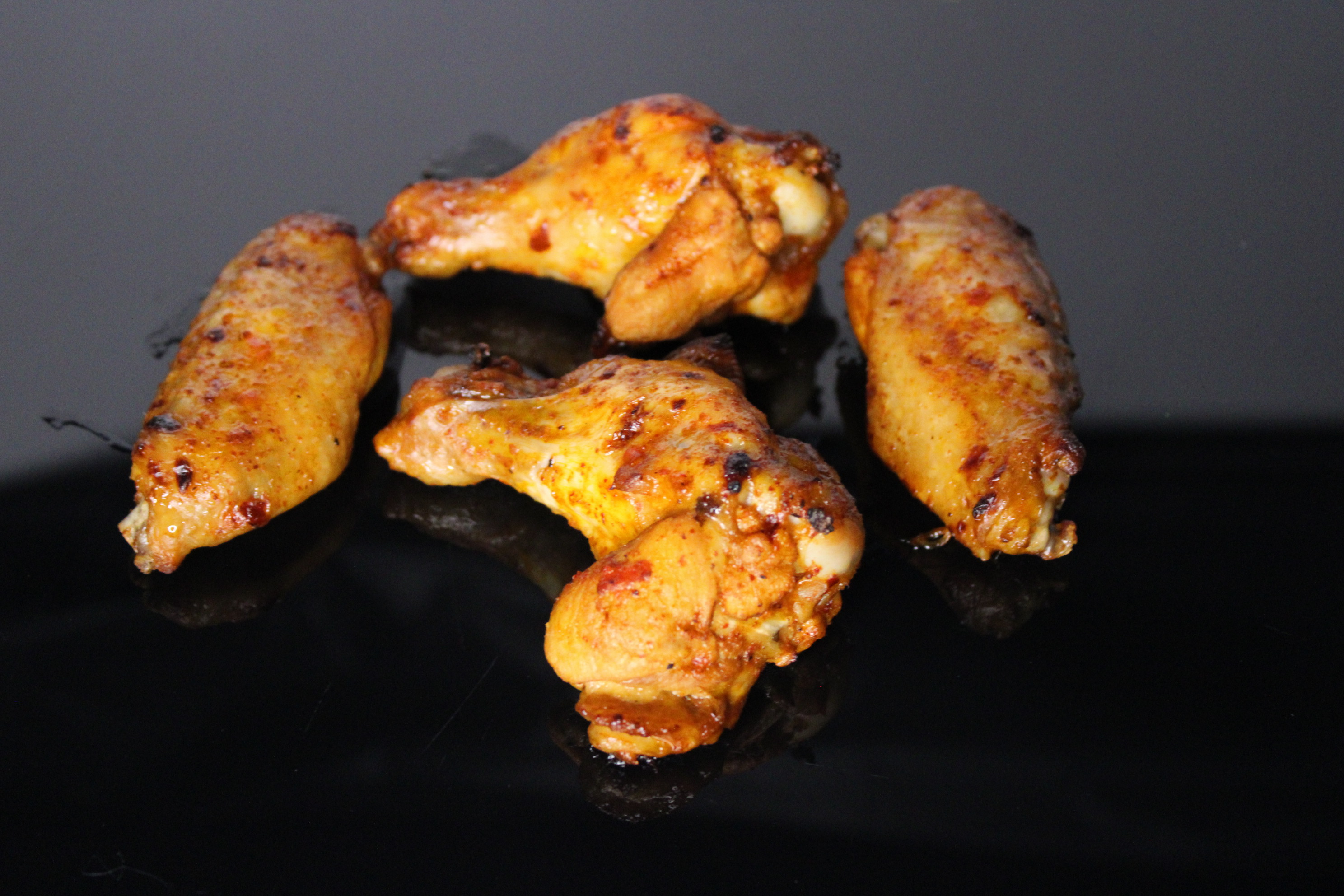 4 BBQ Chicken Wings
